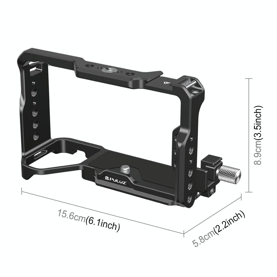 NNEIDS Sony A7Cm2 / 7C Ii / 7Cr Metal Camera Cage Stabilizer - Black