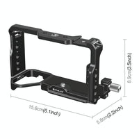 NNEIDS Sony A7Cm2 / 7C Ii / 7Cr Metal Camera Cage Stabilizer - Black