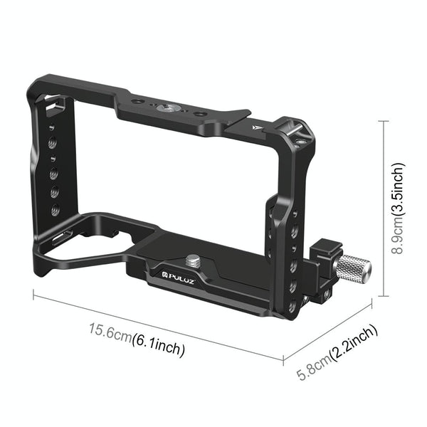 NNEIDS Sony A7Cm2 / 7C Ii / 7Cr Metal Camera Cage Stabilizer - Black