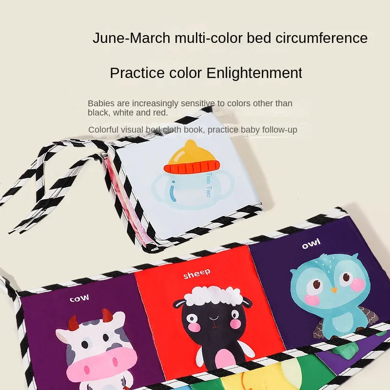 Montessori Black and White Baby Books 0 12 Months Educational Baby Book