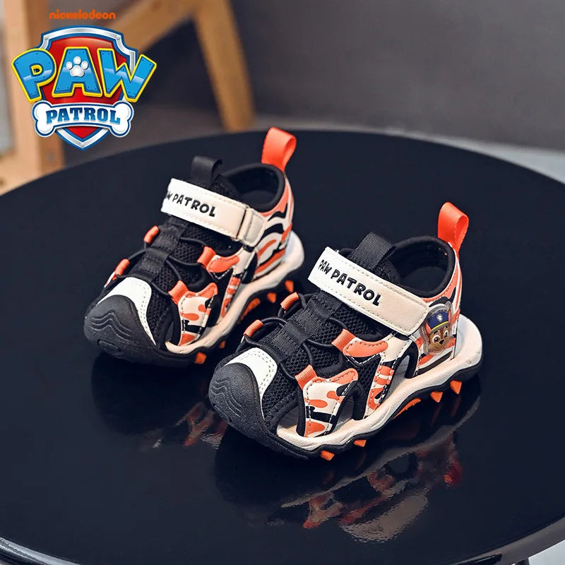 Paw Patrol Chase Summer Sandals for Kids Boys Girls Cartoon PU Leather Sport