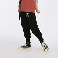 Detachable Multi-Pocket Cargo Pants Men Harajuku Hip Hop Streetwear Joggers Man Elastic Waist Sweatpants Techwear