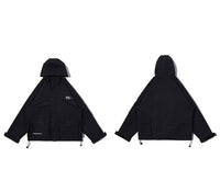 Letter Black Multi-pocket Men's